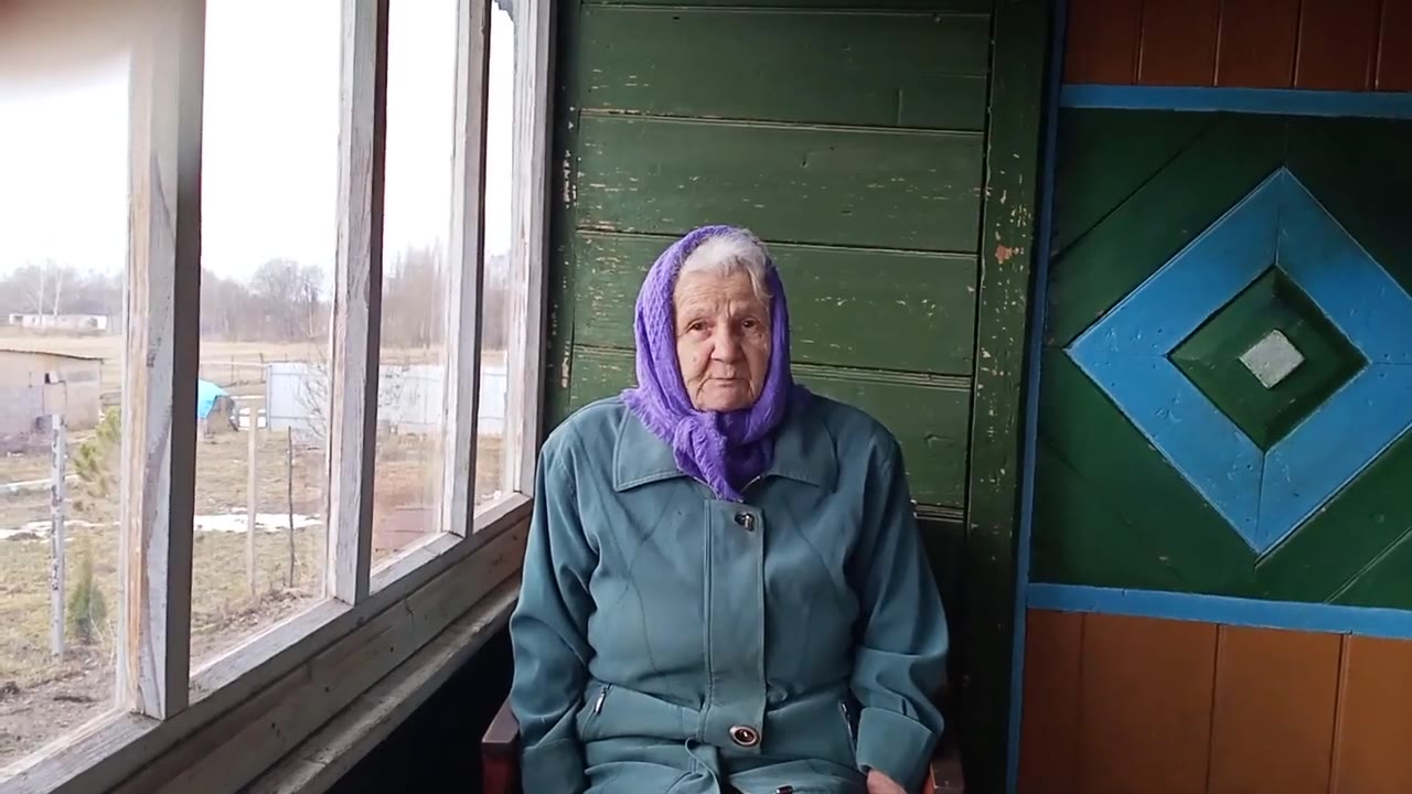 Ряхина Мария Ильинична, Тверская область, Зубцовский район, деревня Дерибино